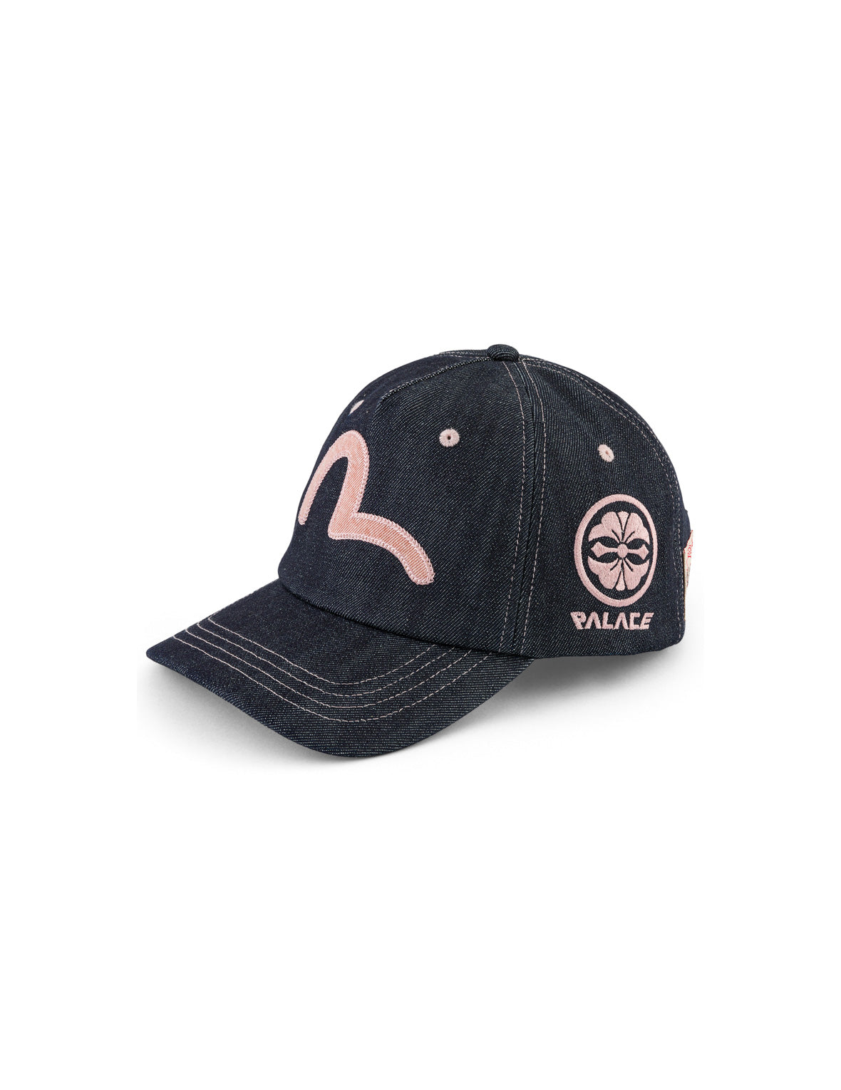 PALACE EVISU Deep Indigo Embroidery Denim Cap