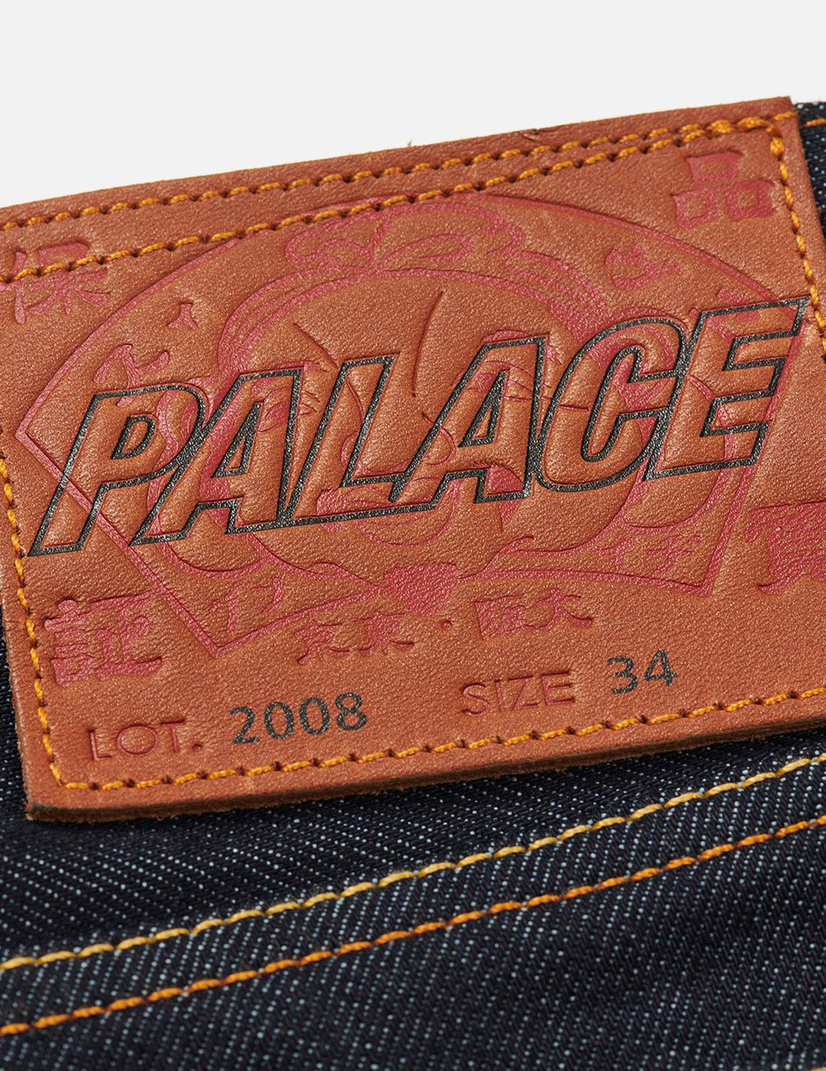 PALACE EVISU Dice Daicock Print Regular Straight Fit Jeans #2008