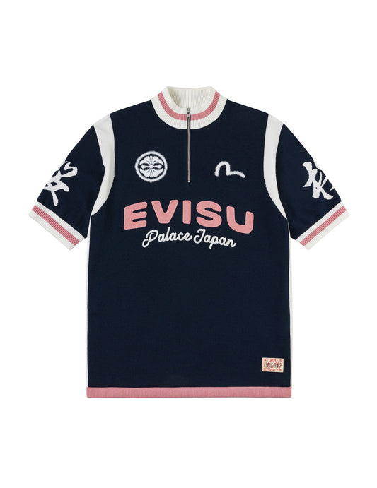 PALACE EVISU Knit Polo Shirt