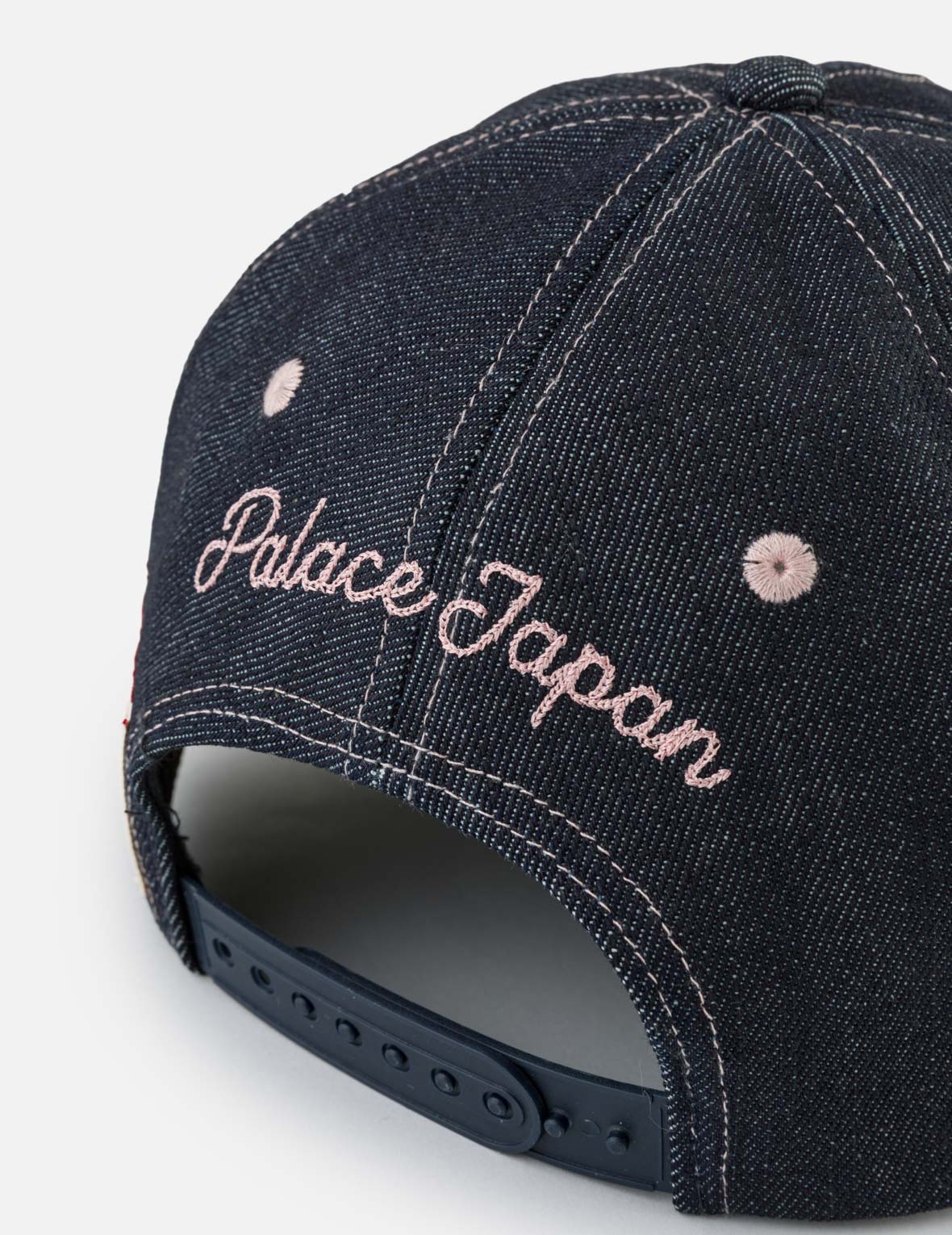 PALACE EVISU Deep Indigo Embroidery Denim Cap